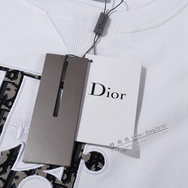 Dior專櫃迪奧2023FW新款刺繡圓領衛衣 男女同款 tzy3180